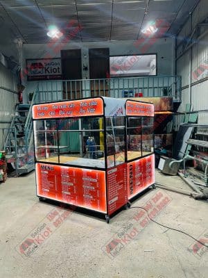 xe đẩy bán hàng lưu động mẫu 02