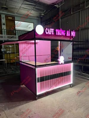 kiot bán cafe mang đi mẫu 16