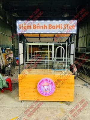 xe đẩy bán hàng lưu động mẫu 03