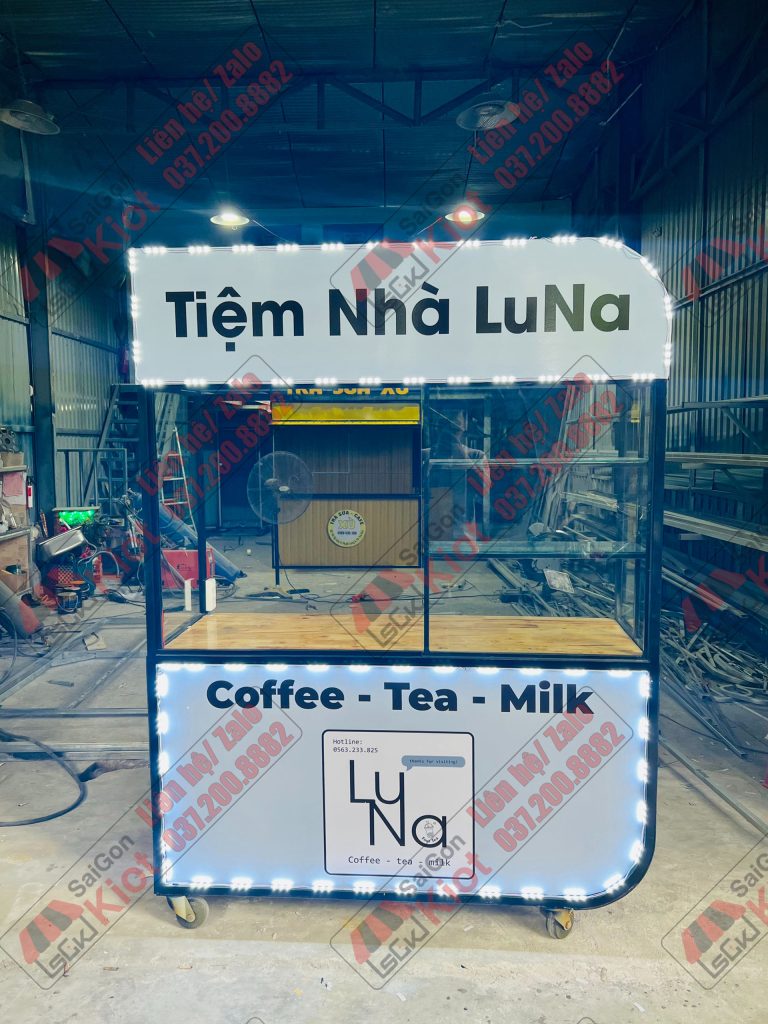 xe đẩy bán hàng lưu động mẫu 04