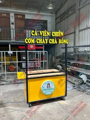 Xe đẩy bán hàng giá rẻ mẫu 09