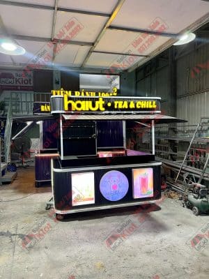 kiot bán trà sữa