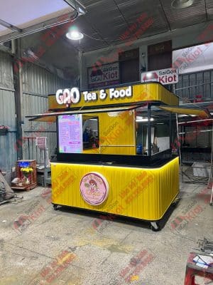 tủ bán trà sữa giá rẻ mẫu 31