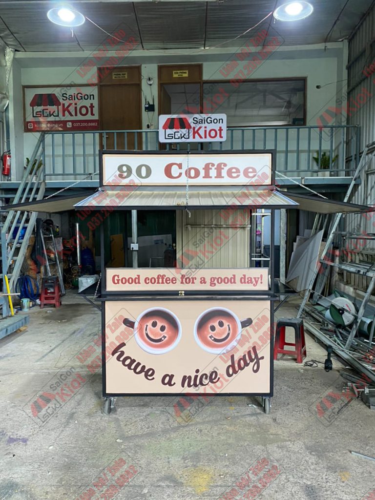 mô hình cà phê mang đi