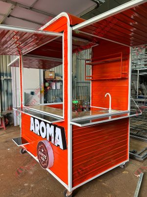 mô hình bán cafe mang đi mẫu 35