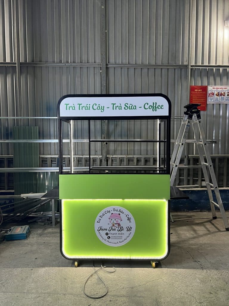 xe đẩy bán hàng lưu động mẫu 01