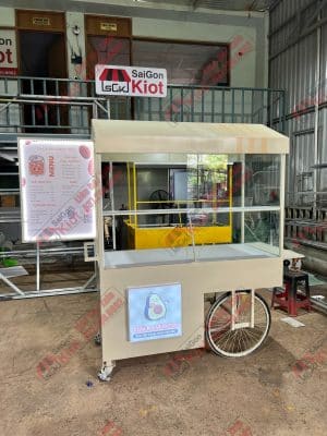 Xe đẩy bán hàng mẫu 11