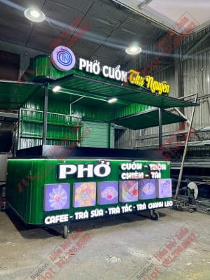 quầy bán phở lưu động