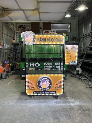 xe đẩy bán hàng sài gòn