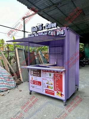 xe inox bán sinh tố