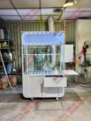 xe đẩy bán hàng sài gòn