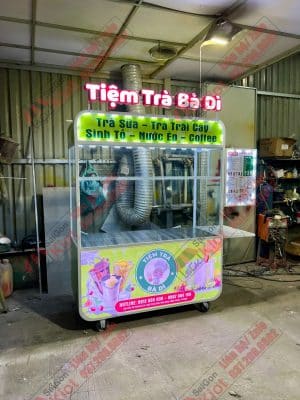 xe inox bán sinh tố