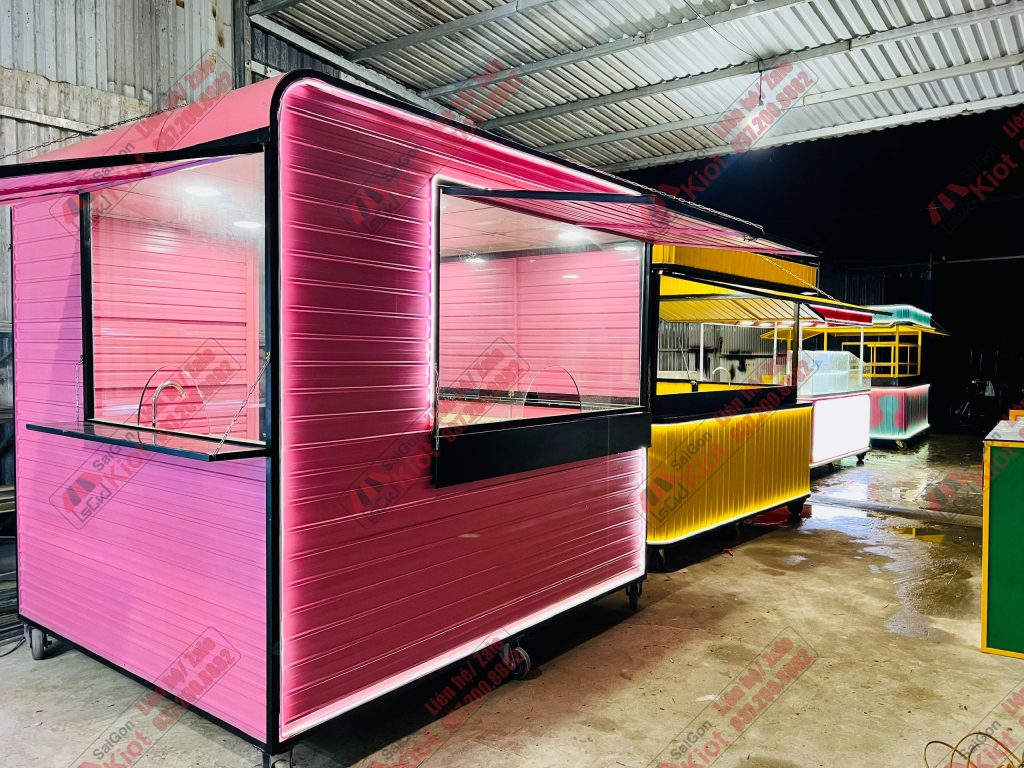 Thiết Kế Quầy Kiot Bán Hàng Di Động Hiện Đại Tại Saigon Kiot: Giải Pháp Tối Ưu Cho Kinh Doanh Hiệu Quả