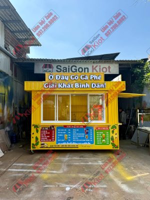 Kiot Bán Cafe – Mẫu 150