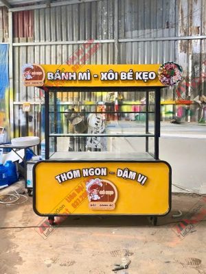 Xe Đẩy Bán Bánh Mì – Mẫu 132