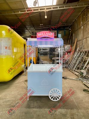 Xe Đẩy Bán Kem – Mẫu 136