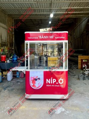 Xe Đẩy Bán Bánh Mì – Mẫu 139