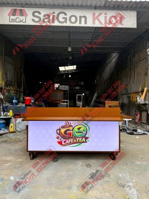 Xe Đẩy Bán Cafe – Mẫu 145