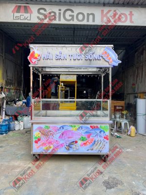 Xe Đẩy Bán Hàng – Mẫu 141