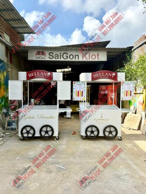 Xe Đẩy Bán Kem – Mẫu 147