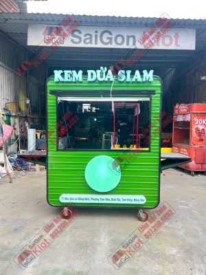 Xe Đẩy Bán Kem – Mẫu 149