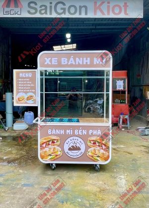 Xe Đẩy Bán Bánh Mì – Mẫu 146