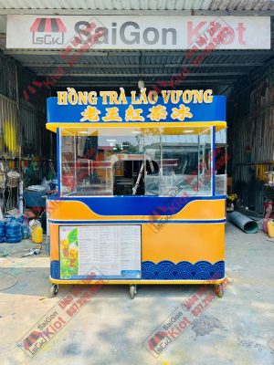 Xe Bán Trà Sữa – Hồng Trà Lão Vương – Mẫu 05