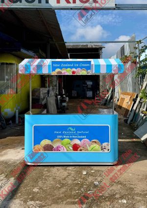 Xe Đẩy Bán Kem – Mẫu 163