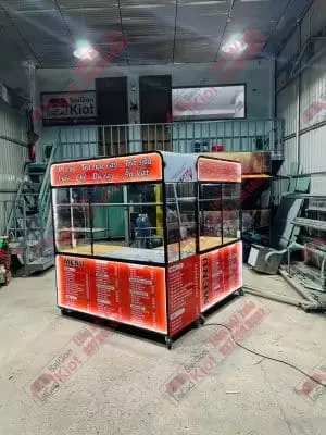 xe đẩy bán hàng lưu động mẫu 02