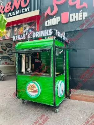 quầy bán hàng vỉa hè mẫu số 07