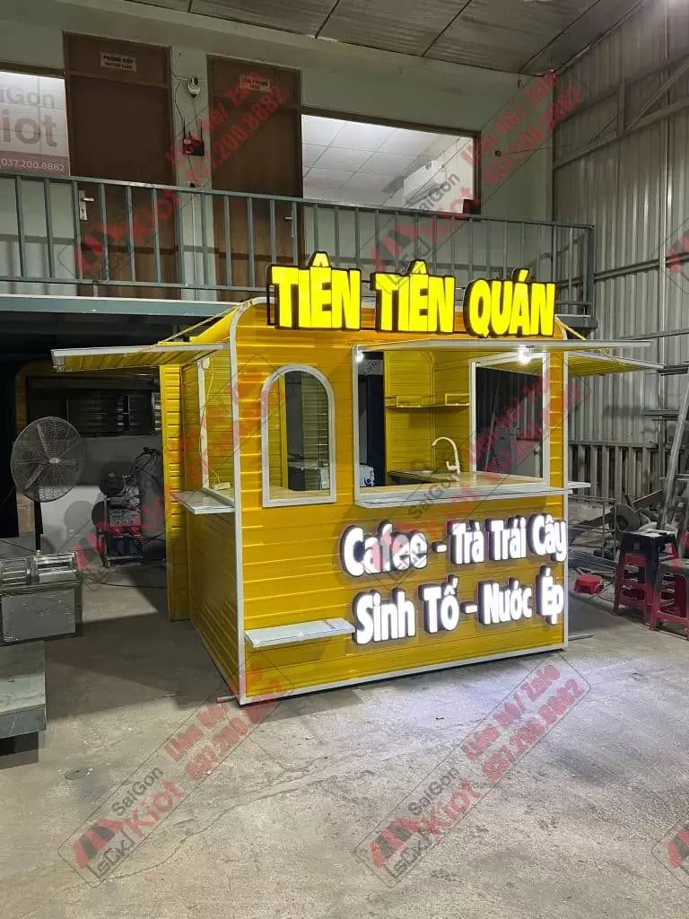 kiot bán hàng mini mẫu 19