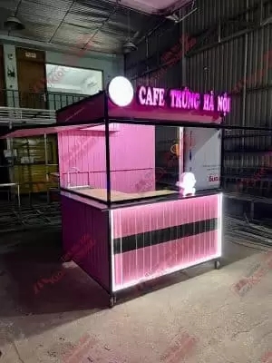 kiot bán cafe mang đi mẫu 16