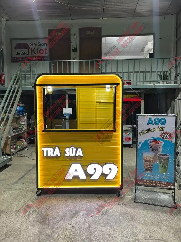 kiot bán hàng thu hút 01