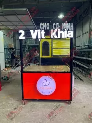 xe đẩy bán hàng lưu động mẫu 05