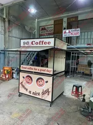kiot bán cà phê mang đi