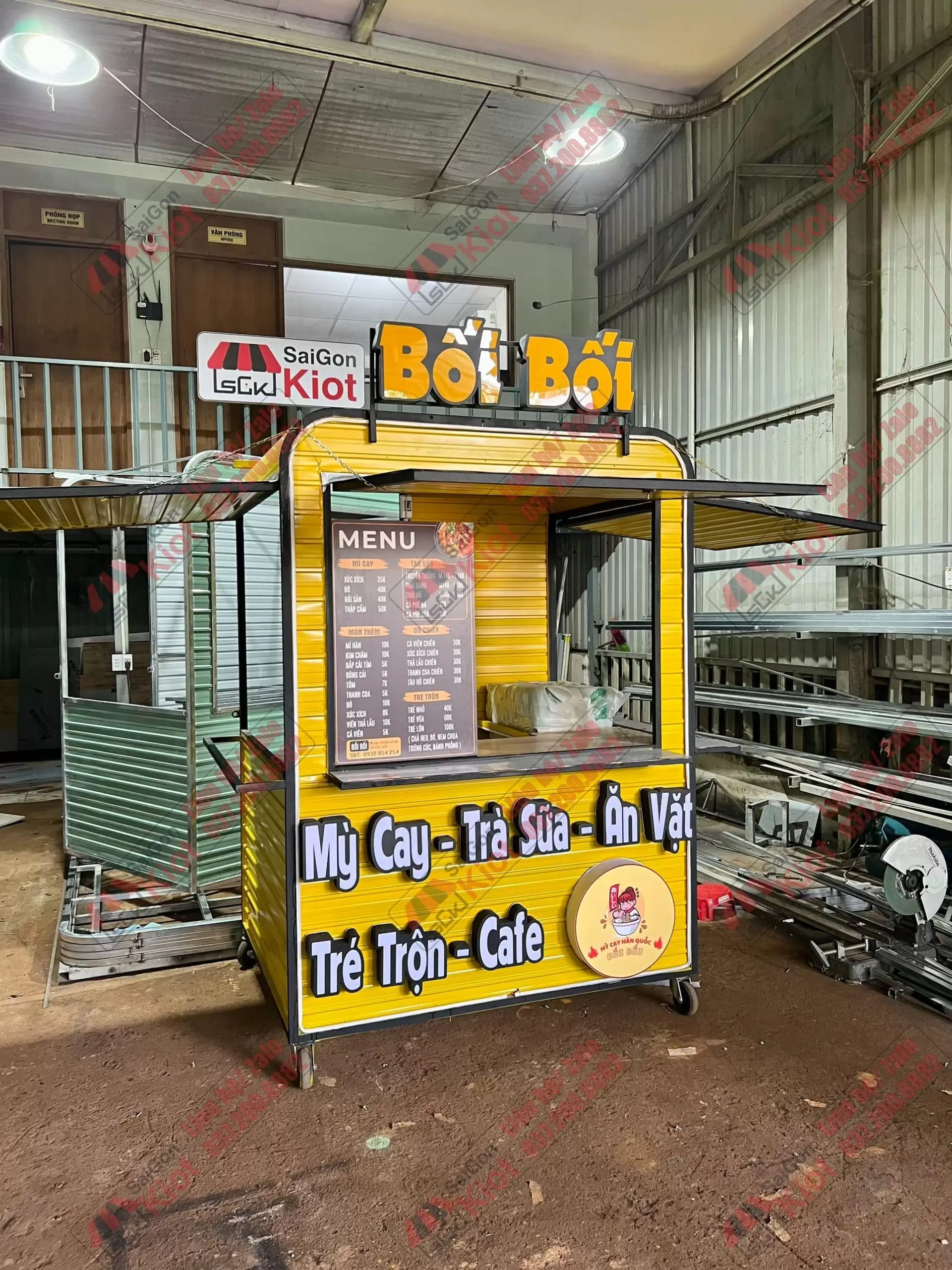 Kiot ban hàng kinh doanh take away