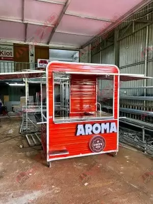 kiot bán cafe mang đi ARONA