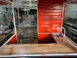 thiết kế kiot bán cà phê lưu động mẫu 35