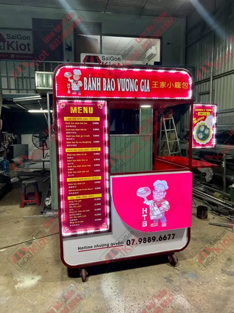 xe đẩy bán hàng bán chạy 