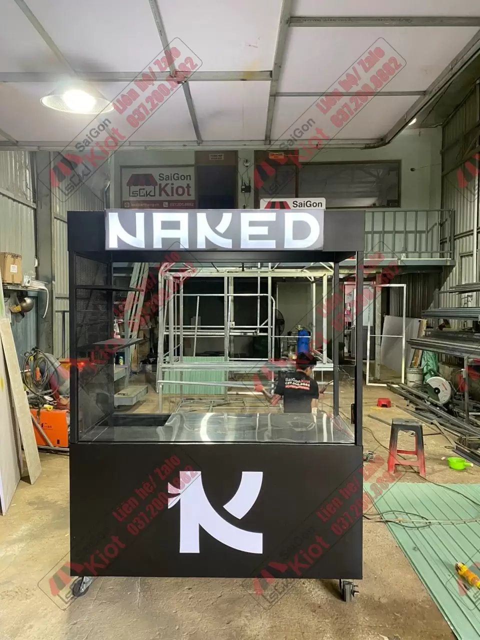 xe đẩy bán hàng giá rẻ