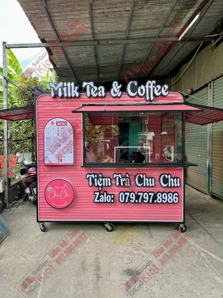 xe kiot bán hàng di động