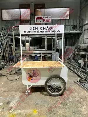 Xe Đẩy Bán Kem – Mẫu 22