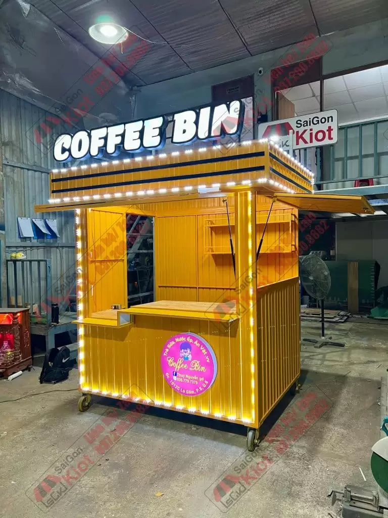 xe kiot bán hàng di động