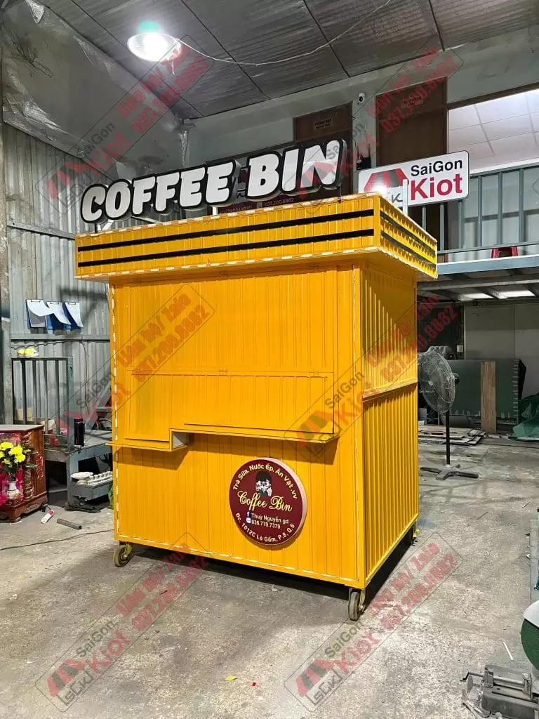 xe cà phê mang đi