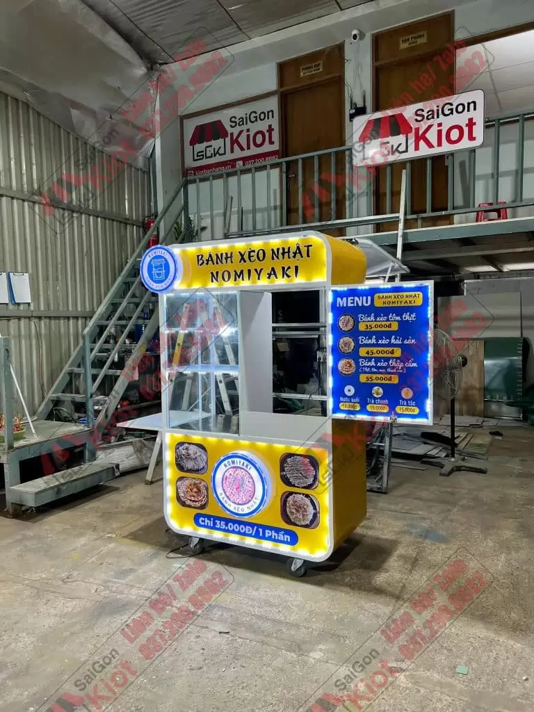 xe đẩy bán hàng giá rẻ mẫu 23