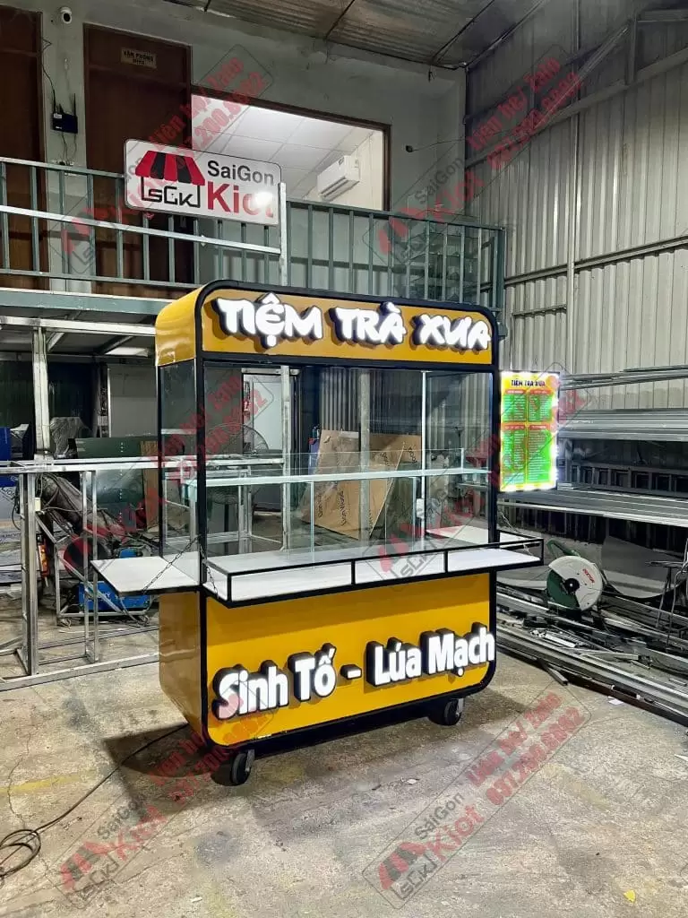 xe đẩy bán hàng sài gòn