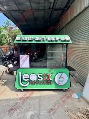 Xe Đẩy Bán Nước – Mẫu 30