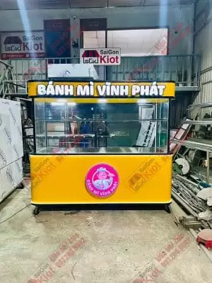 Xe Đẩy Bán Bánh Mì - Mẫu 40
