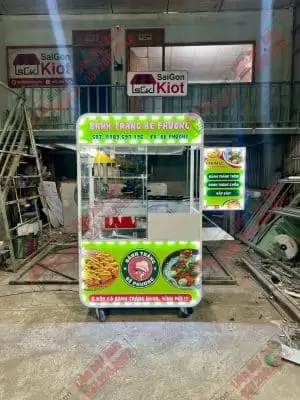 Xe Đẩy Bánh Tráng Trộn – Mẫu 37