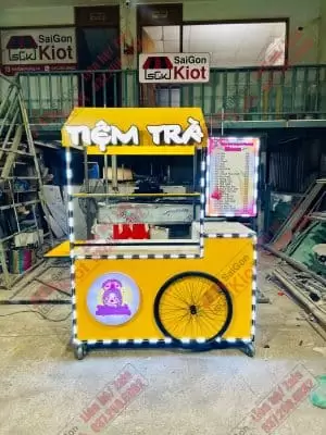 Xe Đẩy Trà Trái Cây – Mẫu 38